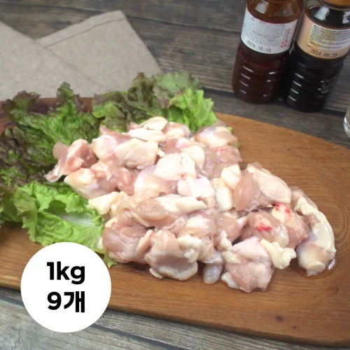 늘찬 닭 무릎연골 냉동, 9개, 1kg
