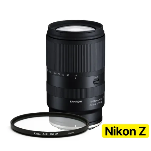 [정품등록이벤트 3년보증 + 5만P 증정] 탐론 18-300mm F/3.5-6.3 Di III-A VC VXD B061 니콘 Z마운트 + 겐코 AIR MCUV 67mm, 단일상품