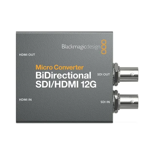 BlackmagicDesign Micro Converter BiDirectional SDI/HDMI 12G wPSU / 블랙매직디자인 마이크로컨버터 양방향 (전원 어댑터 포함), 어댑터포함
