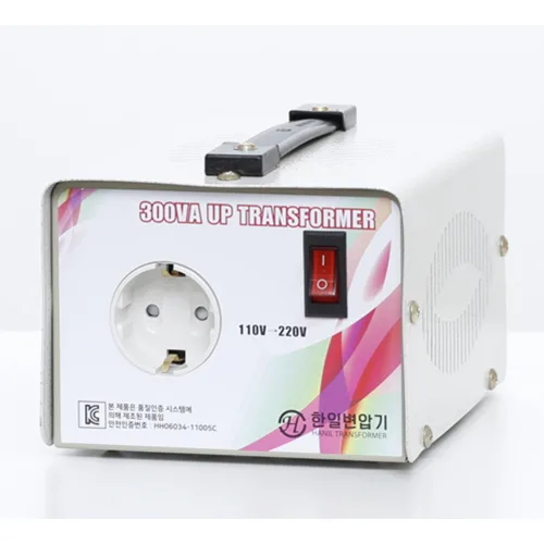 300va 110-220 승압변압기 / 한일트랜스/도란스/ 한국제품 외국에서 사용, 1개