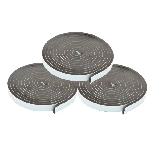 바로문풍지 사계절 우레탄 국내 생산 문풍지 9mm x 18mm x 3m, 3개