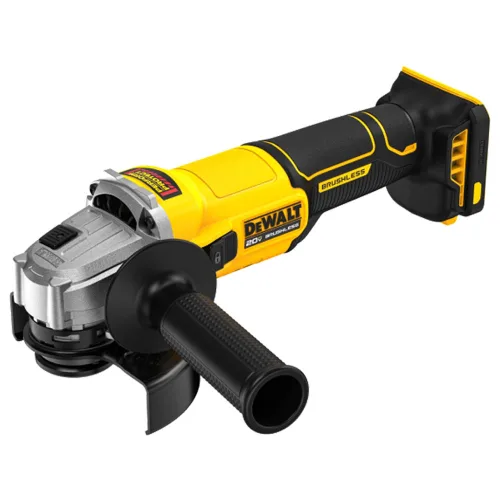 DEWALT 디월트정품 20V MAX 브러쉬리스 125mm 충전 그라인더 베어툴 본체만 DCG407N 슬라이드 스위치, 1개