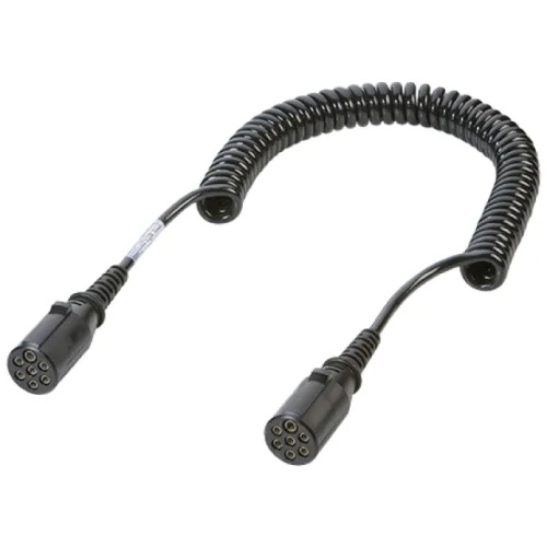 ABS/EBS 7P 24V 배선/돼지꼬리/소켓 만, 스카니아, 볼보, 벤츠, 이베코, 트라고, 프리마, 노브스 [추레라 샷시 대형트럭 수입트럭 덤프] [611174/611083], 1개