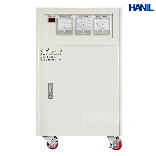 한일 AVR 자동전압조정기 15KVA 삼상 단권 380V-380V 삼양에이브이알, 1개