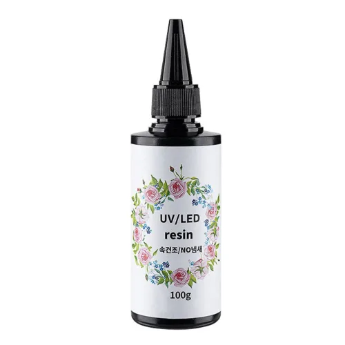 uv레진 레진공예 100g,200g,400g고투명, 1개