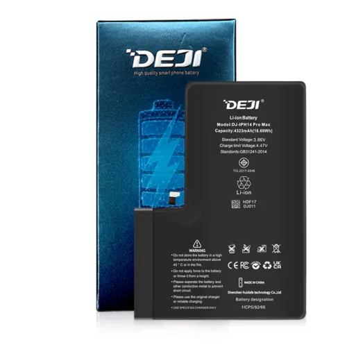 DEJI 아이폰14프로맥스 배터리 (iPhone 14 Pro Max Battery) 표준용량 (수리키트 미포함) 뎃지 아이폰배터리 - DEJI한국총판