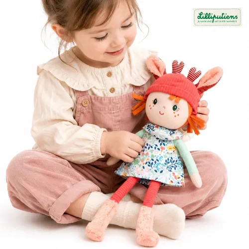 릴리쁘띠앙 포옹 애착 중형 인형 스텔라 32cm LILLIPUTIENS, 1개, 스텔라