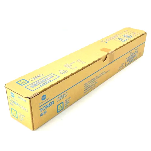 TN328 정품토너 신도D450토너 D451 D452 코니카미놀타 C025DANI C030DN, 1개, TN-328Y_노랑