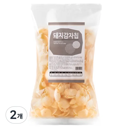 돼지감자칩, 180g, 2개
