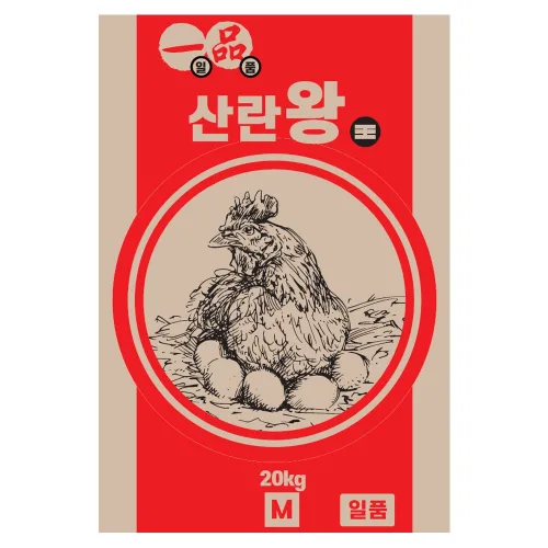 한일 산란 닭사료 일품 산란왕 20kg 산란용 닭모이 먹이 닭밥, 1개, 20kg