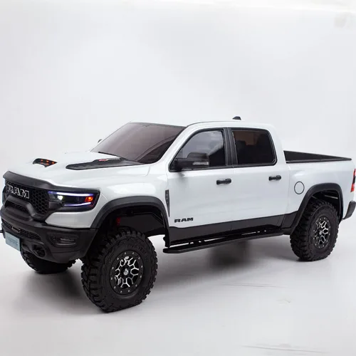 트랙션 하비 RC카 RAM 1500 오프로드 1:8 RTR 브러쉬 모델, 1개, 화이트