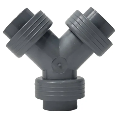 월드크린 싱크대 배수호스 연결구 Y형 30mm, 1개