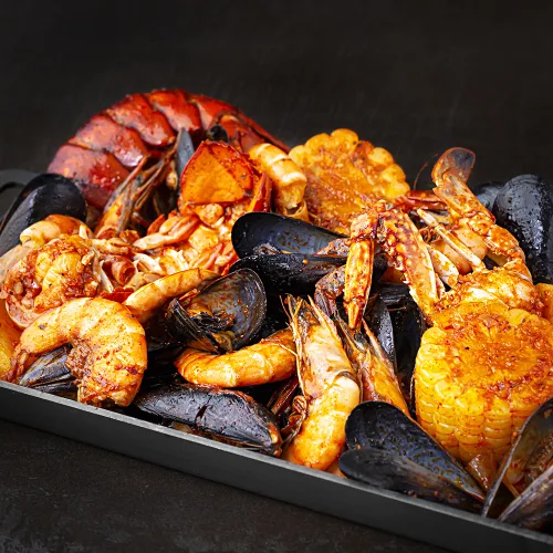 [로켓프레시] 바다자리 랍스터 보일링씨푸드 3~4인분, 1.7kg, 1세트