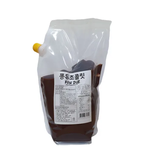 퐁듀초콜릿 대용량 2kg, 2kg, 1개