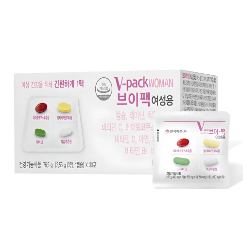 브이팩 여성용 멀티비타민 올인원, 30회분, 1개