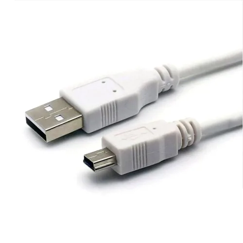 엠앤씨 USB 하이패스 미니 5핀 디지털카메라 케이블 외장하드 톡톡펜 명꼬펜 충전 연결선 화이트 1개입/2개입/5개입/10개입, 15cm, 5개