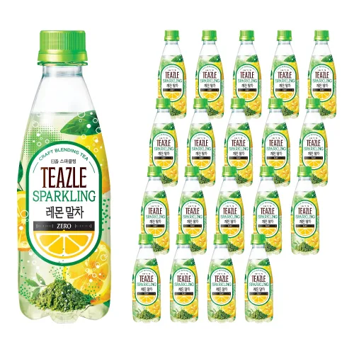 티즐 스파클링 레몬말차, 20개, 350ml