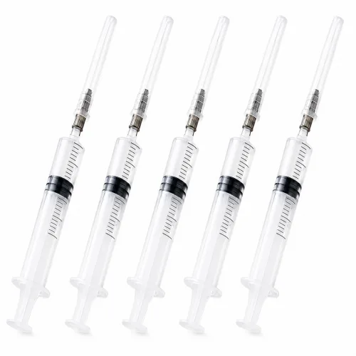 앤스픽 다용도 소분 작업 말랑이 향수 공병옮기기 리필도구 바늘 주사기 5ml, 5개, 투명