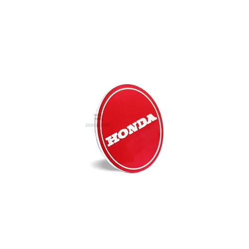 혼다 엠블럼 메탈 튜닝 스티커 HONDA 마크 데칼 튜닝 2종, 1개, A형-레드