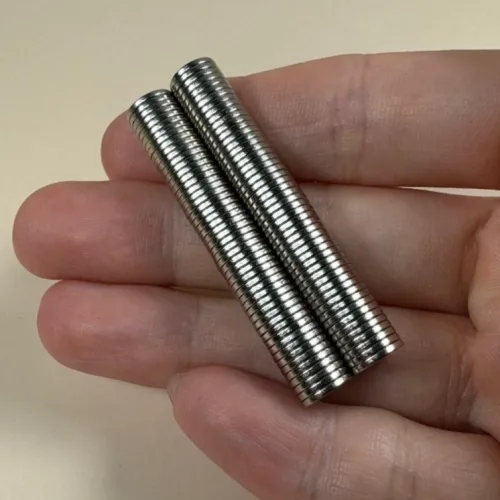 D8*1T 네오디움 원형자석 ND 지름 8mm x 두께 1mm [니즈], 100개