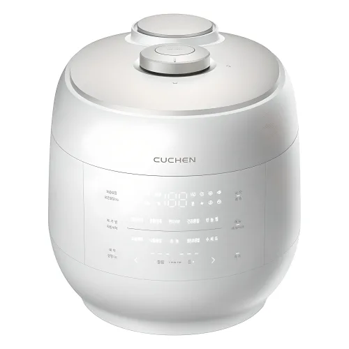 쿠첸 그레인 풀스테인리스 전기압력밥솥 6인용, CRT-UPDS0670W, 화이트