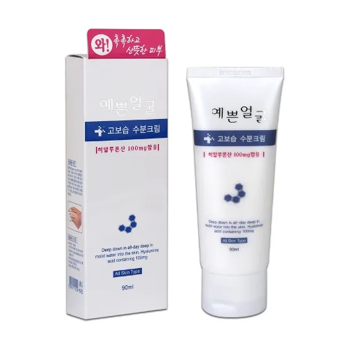 예쁜얼굴 고보습 수분크림 90ml, 90ml, 3개