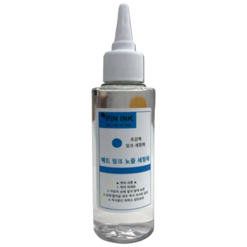 잉크세정액 100ml 프린터 수리 헤드 노즐 세정 hp 삼성 캐논 복합기 엡손 헤드 세정액 카트리지 통합세정액 모든기종 호환, 1개, 잉크세정액100ml