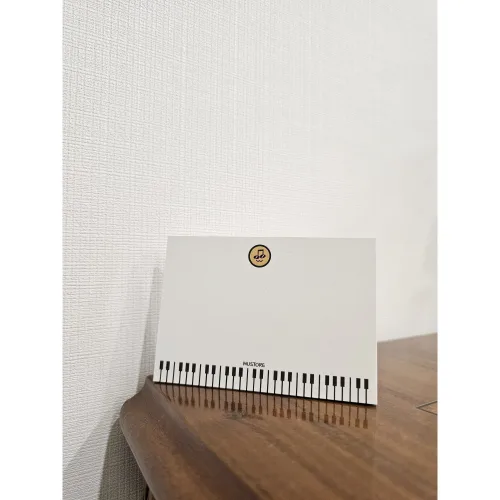 [음악문구] 음표 스마일 접착메모지 50매 음악 소품 피아노 음악 학원 선물