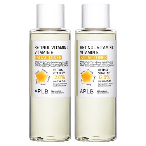 APLB 레티놀 비타민C 비타민E 페이셜 토너, 2개, 160ml