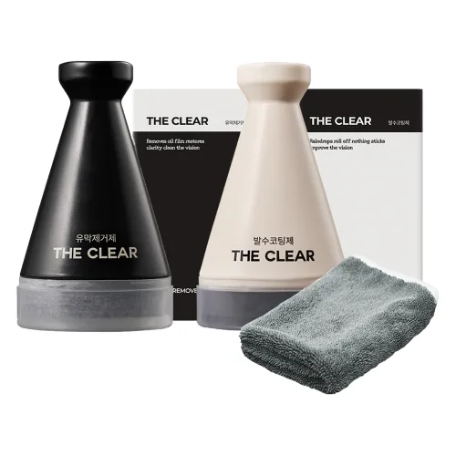 벤딕트 자동차 유막 제거 130ml + 발수 코팅 130ml 세트 더클리어, 1세트, 130ml