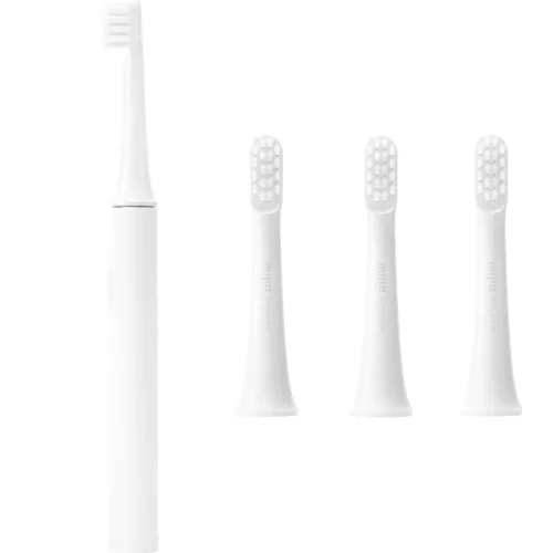 샤오미 소닉 일렉트릭 전동 칫솔 T100, 화이트 + 칫솔모, 1개