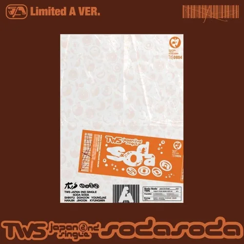 투어스 TWS 일본 앨범 CD+특전포카+포토북+북커버+포카2종+스티커 SODA 초회A