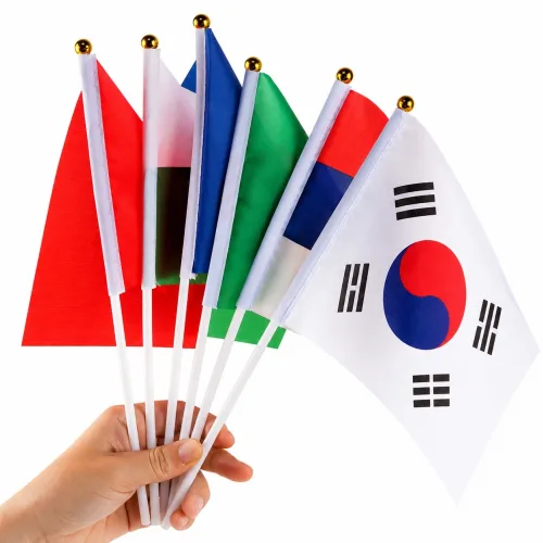 행사용 세계 국가 미니 국기 태극기 성조기 응원국기 전시 행사 응원 학교 운동회 장식용 깃발, 1개, 이스라엘