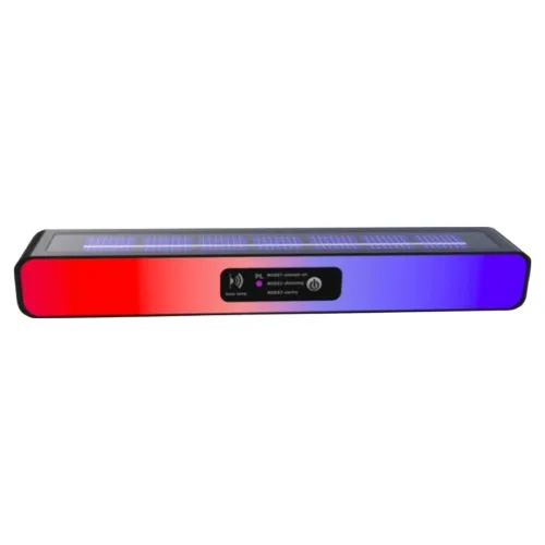 21세기트랜드 타릭 태양광 LED 무선 3모드 벽걸이 클립형 경광등 비상등, 웜화이트