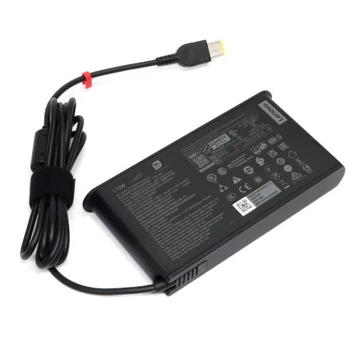 레노버 정품 슬림팁 어댑터 LEGION Y540-17IRH 노트북 충전기 20V 8.5A 170W Thinkpad W540 충전기, 1세트, 170W 슬림팁 + 전원케이블