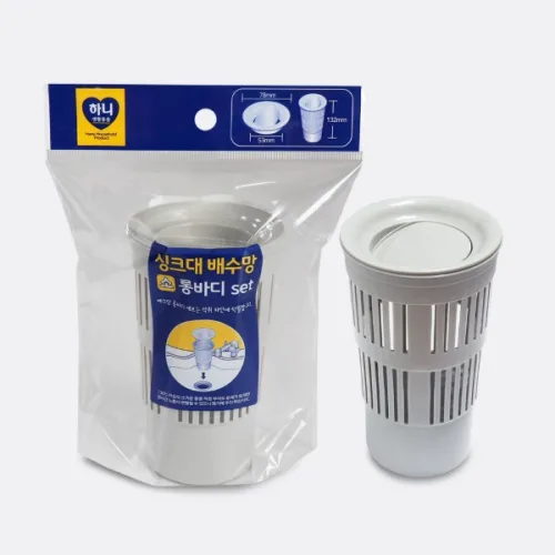 하니 싱크대 배수구 걸름망 배수망 소사이즈 롱바디세트