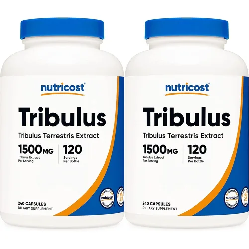 Nutricost Tribulus Terrestris 뉴트리코스트 트리뷸러스 테레스트리스 1500mg 240캡슐 2팩, 240정, 2개