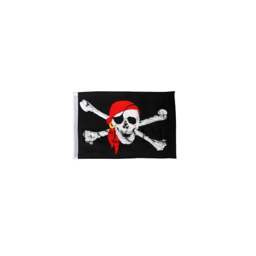 1pc 대형 두개골 크로스 본 해적 깃발 jolly roger grommet과 매달려있는 기둥 없음