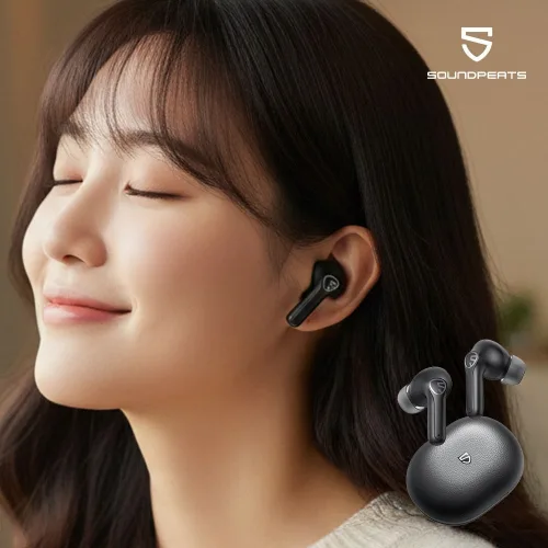 사운드피츠 T3 Pro 노이즈 캔슬링 무선 블루투스 이어폰 T3 Pro, Black, T3 pro
