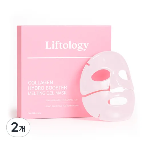 리프톨로지 129 콜라겐 펩타이드 모공 탄력 겔 마스크 45g, 2개, 4개입