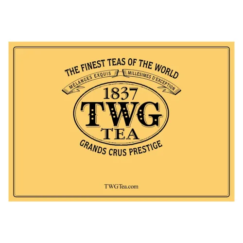 TWG 럭셔리 실크 티백 셀렉션 대용량 카모마일(Chamomile) 100개 (1box), 바닐라버번, 1박스, 100개입