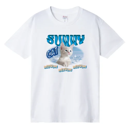 써니 SUNNY 강아지 고양이 반팔티 면티 남자 여성 티셔츠