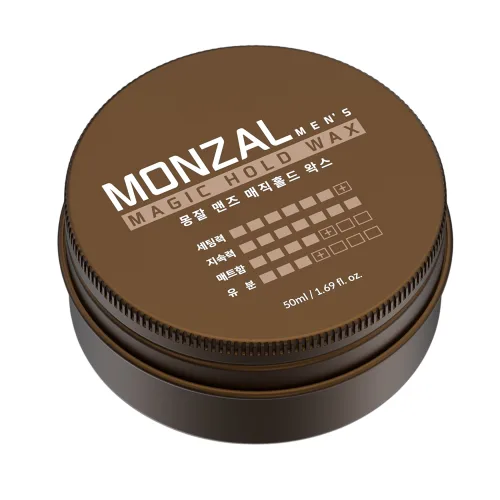 [허성범 PICK] 몽잘 맨즈 스타일링 헤어 크림 매직홀드 왁스, 1개, 50ml