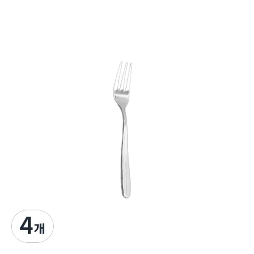 해모 윌리브 국산 304스텐 로이스 커트러리 티포크, 4개, 단품