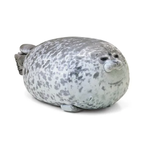 14세이상 화난 Blob 인감 베개 통통한 3D 참신 바다 사자 인형 봉제 잠자는 던지기 선물 소녀