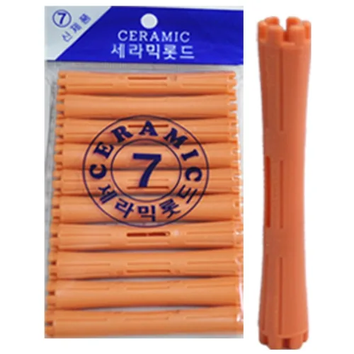 동해 국산 세라믹 파마 롯드 7호 (10개입)/롯트/롯뜨, 7호, 1개