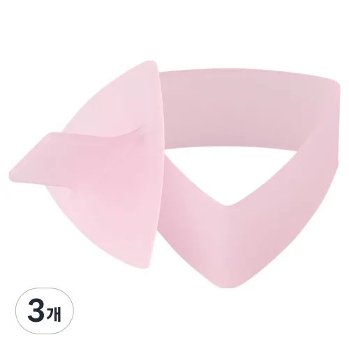 도블레 간편한 삼각김밥틀 주먹밥 소풍 도시락 오니기리, 핑크, 3개