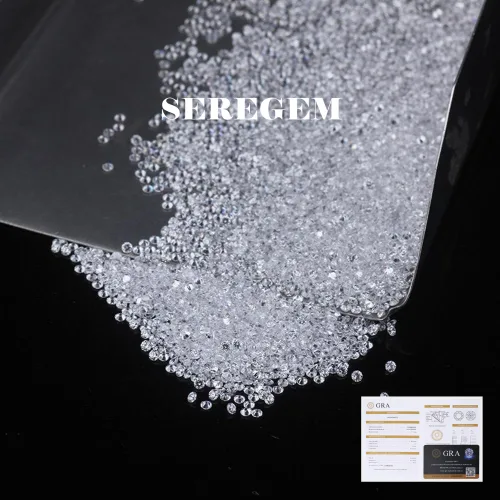 SEREGEM 최상급 모이사나이트 브릴리언트컷 melee GRA인증서/D컬러/VVS1/EX/DIY/나석/루스스톤/랩다이아/랩그로운다이아몬드