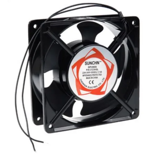 120mm 슬리브 쿨링팬 AC 220V 20W 허브랙 서버랙 교체용 쿨러 저소음 배기휀 환기 냉각펜 산업용 작업용, 2123HSL, 단일, 1개