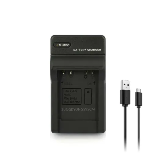 DiPLUS 캐논 NB-6L USB 호환충전기 파워샷 S95 S90 S200 D10
